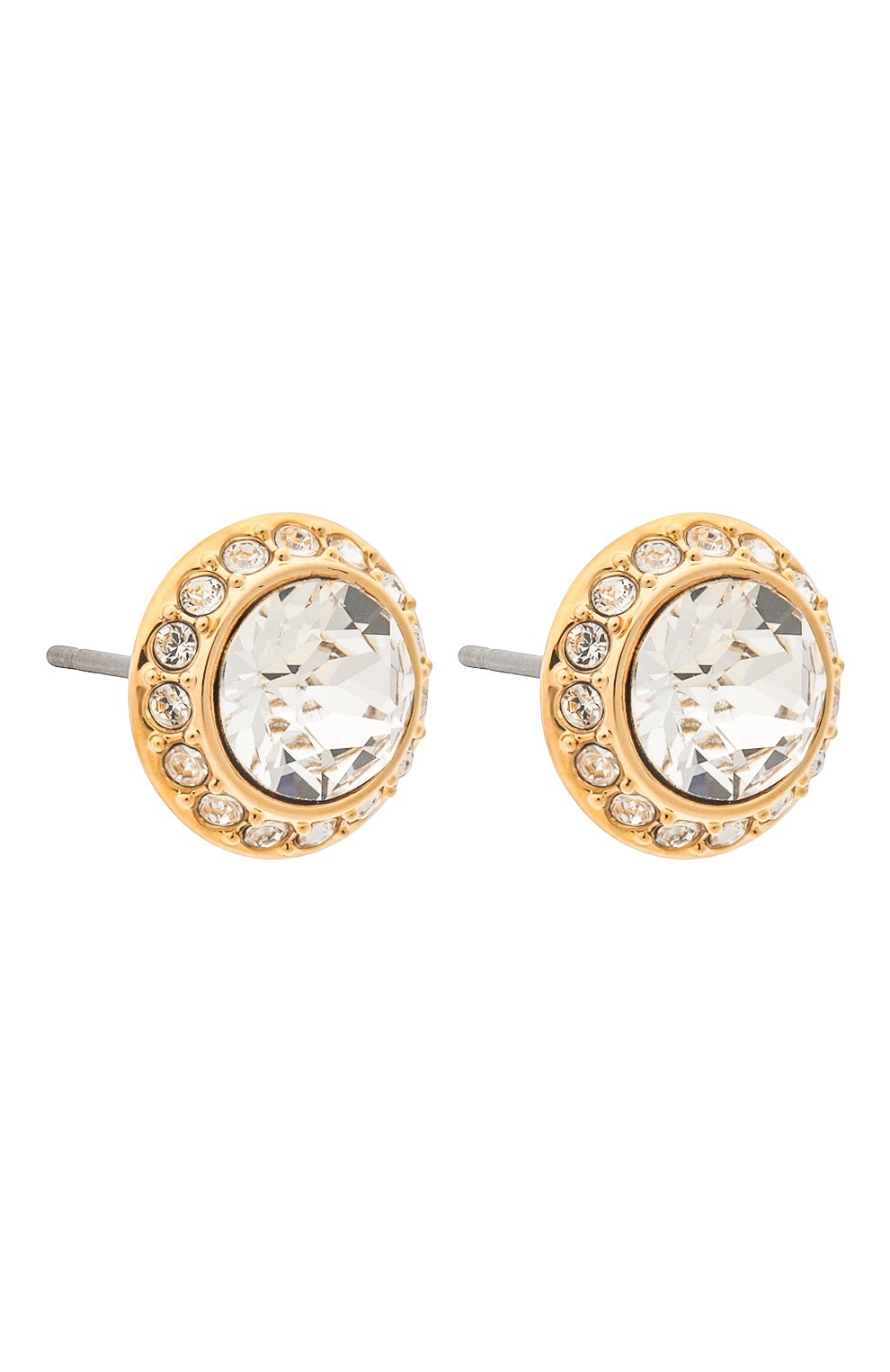 Женские серьги angelic SWAROVSKI золотого цвета по цене 5780 руб., арт. 5505470 | Фото 3 Женские серьги angelic SWAROVSKI золотого цвета, арт. 5505470 | Фото 3