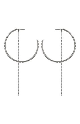 Женские серьги fit SWAROVSKI серебряного цвета по цене 9990 руб., арт. 5504570 | Фото 1 Женские серьги fit SWAROVSKI серебряного цвета, арт. 5504570 | Фото 1