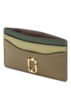 Женский кожаный футляр для кредитных карт MARC JACOBS (THE) хаки цвета по цене 7280 руб., арт. M0013355 | Фото 3 Женский кожаный футляр для кредитных карт MARC JACOBS (THE) хаки цвета, арт. M0013355 | Фото 3