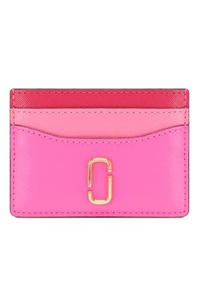 Женский кожаный футляр для кредитных карт MARC JACOBS (THE) розового цвета по цене 7280 руб., арт. M0013355 | Фото 1 Женский кожаный футляр для кредитных карт MARC JACOBS (THE) розового цвета, арт. M0013355 | Фото 1