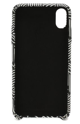 Мужской чехол для iphone xs max OFF-WHITE черно-белого цвета по цене 11400 руб., арт. 0WPA010E19F160781099 | Фото 2 Мужской чехол для iphone xs max OFF-WHITE черно-белого цвета, арт. 0WPA010E19F160781099 | Фото 2