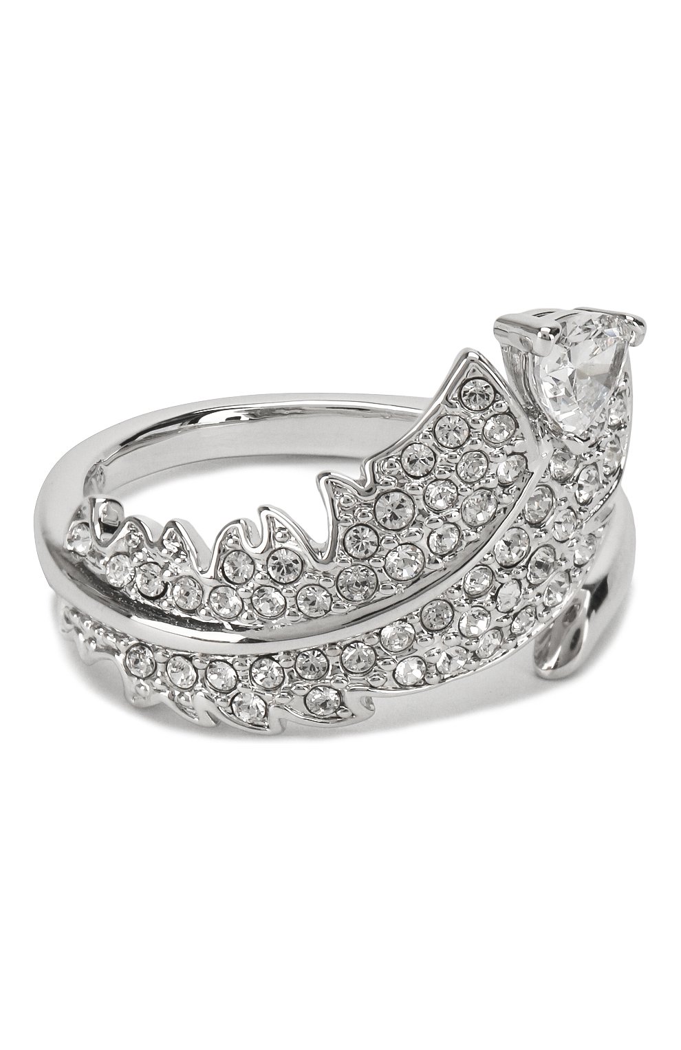 Женское кольцо nice SWAROVSKI серебряного цвета, арт. 5515017 | Фото 1