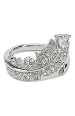 Женское кольцо nice SWAROVSKI серебряного цвета, арт. 5515017 | Фото 1 (Статус проверки: Проверено, Проверена категория; Материал: Металл)