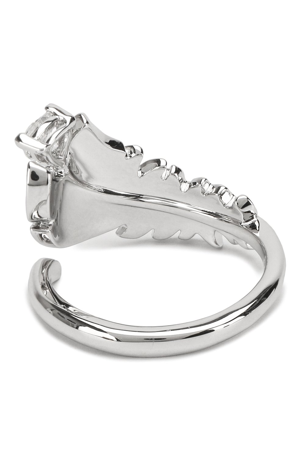 Женское кольцо nice SWAROVSKI серебряного цвета, арт. 5515017 | Фото 2 (Статус проверки: Проверено, Проверена категория; Материал: Металл)