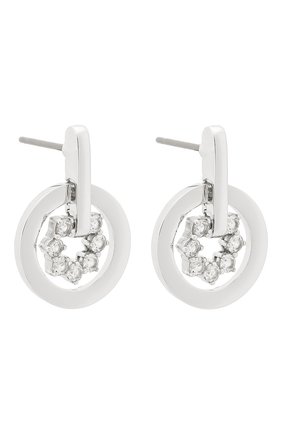 Женские серьги further SWAROVSKI серебряного цвета по цене 5480 руб., арт. 5499002 | Фото 3 Женские серьги further SWAROVSKI серебряного цвета, арт. 5499002 | Фото 3