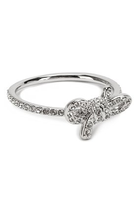 Женское кольцо lifelong bow SWAROVSKI серебряного цвета по цене 4490 руб., арт. 5474935 | Фото 1 Женское кольцо lifelong bow SWAROVSKI серебряного цвета, арт. 5474935 | Фото 1
