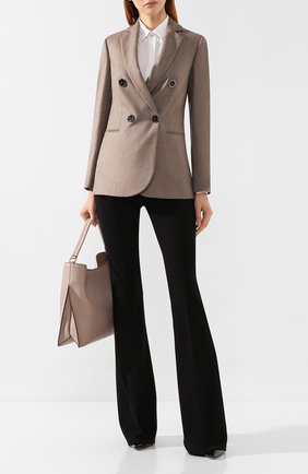 Женский кашемировый жакет GIORGIO ARMANI бежевого цвета по цене 257500 руб., арт. 9WHGG0BE/T01B6 | Фото 2 Женский кашемировый жакет GIORGIO ARMANI бежевого цвета, арт. 9WHGG0BE/T01B6 | Фото 2