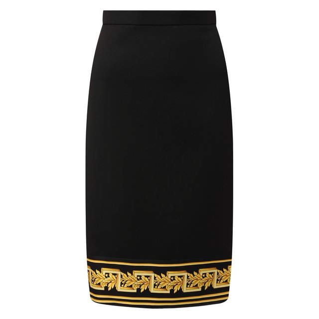 Шерстяная юбка Versace 10450647