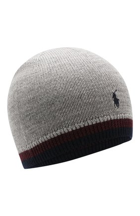 Детского шерстяная шапка POLO RALPH LAUREN серого цвета по цене 3535 руб., арт. 323751649 | Фото 1 Детского шерстяная шапка POLO RALPH LAUREN серого цвета, арт. 323751649 | Фото 1