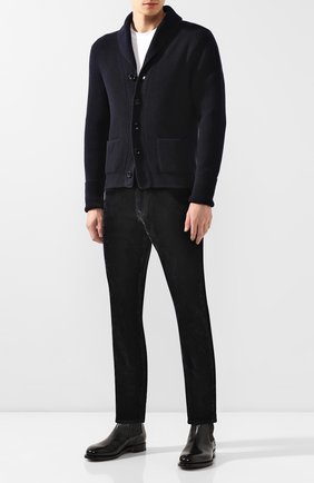 Мужские джинсы RALPH LAUREN темно-синего цвета по цене 69500 руб., арт. 790752587 | Фото 2 Мужские джинсы RALPH LAUREN темно-синего цвета, арт. 790752587 | Фото 2