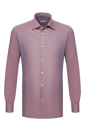 Мужская хлопковая сорочка KITON фиолетового цвета по цене 88700 руб., арт. UMCNERCH0713104 | Фото 1 Мужская хлопковая сорочка KITON фиолетового цвета, арт. UMCNERCH0713104 | Фото 1