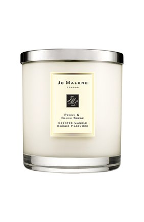 Свеча ароматная peony & blush suede JO MALONE LONDON бесцветного цвета по цене 32000 руб., арт. L6AL-01 | Фото 1 Свеча ароматная peony & blush suede JO MALONE LONDON бесцветного цвета, арт. L6AL-01 | Фото 1 (Статус проверки: Проверена категория; Ограничения доставки: flammable)