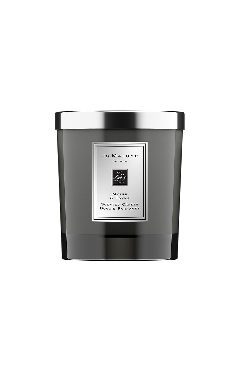 Мужская свеча для дома myrrh & tonka JO MALONE LONDON бесцветного цвета, арт. L8M9-01 | Фото 1