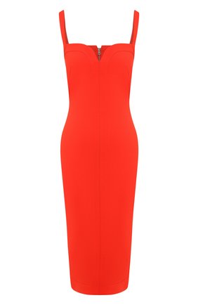 Женское платье VICTORIA BECKHAM красного цвета по цене 109500 руб., арт. DR FIT 61050C | Фото 1 Женское платье VICTORIA BECKHAM красного цвета, арт. DR FIT 61050C | Фото 1