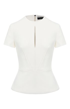 Женская топ ROLAND MOURET белого цвета по цене 46850 руб., арт. PW19/S0688/F2196 | Фото 1 Женская топ ROLAND MOURET белого цвета, арт. PW19/S0688/F2196 | Фото 1