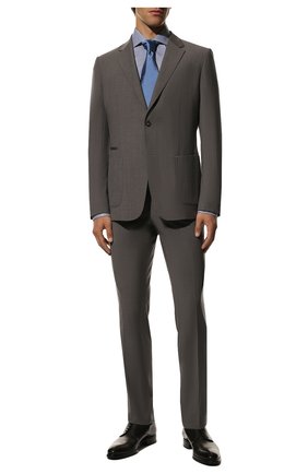 Мужская хлопковая сорочка TOM FORD синего цвета по цене 39650 руб., арт. 6FT124/94S1AX | Фото 2 Мужская хлопковая сорочка TOM FORD синего цвета, арт. 6FT124/94S1AX | Фото 2