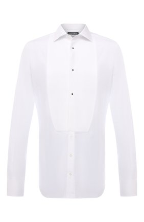 Мужская хлопковая сорочка DOLCE & GABBANA белого цвета по цене 59950 руб., арт. G5EN5T/FU5K9 | Фото 1 Мужская хлопковая сорочка DOLCE & GABBANA белого цвета, арт. G5EN5T/FU5K9 | Фото 1 (Материал внешний: Хлопок; Воротник: Кент; Статус проверки: Проверено, Проверена категория; Случай: Вечерний; Принт: Однотонные; Мужское Кросс-КТ: Сорочка-одежда; Манжеты: На пуговицах; Рукава: Длинные; Длина (для топов): Стандартные; Региональные ограничения белый список (Axapta Mercury): RU)