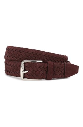 Мужской замшевый ремень TOD’S бордового цвета по цене 19950 руб., арт. XCMCPR23100HMK | Фото 1 Мужской замшевый ремень TOD’S бордового цвета, арт. XCMCPR23100HMK | Фото 1
