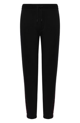 Мужские хлопковые джоггеры ZEGNA COUTURE черного цвета по цене 58700 руб., арт. CTCJ02/6TJ40 | Фото 1 Мужские хлопковые джоггеры ZEGNA COUTURE черного цвета, арт. CTCJ02/6TJ40 | Фото 1 (Материал внешний: Хлопок; Статус проверки: Проверено, Проверена категория; Длина (брюки, джинсы): Стандартные; Силуэт М (брюки): Джоггеры)