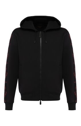 Мужской хлопковая толстовка ZEGNA COUTURE черного цвета по цене 66550 руб., арт. CTCJ02/6TJ23 | Фото 1 Мужской хлопковая толстовка ZEGNA COUTURE черного цвета, арт. CTCJ02/6TJ23 | Фото 1