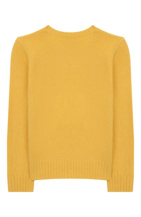 Детский пуловер из шерсти и кашемира POLO RALPH LAUREN желтого цвета по цене 8815 руб., арт. 313751019 | Фото 2 Детский пуловер из шерсти и кашемира POLO RALPH LAUREN желтого цвета, арт. 313751019 | Фото 2