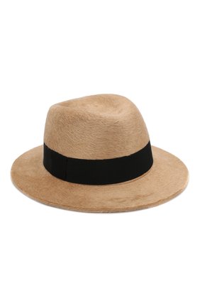 Женская фетровая шляпа SAINT LAURENT коричневого цвета по цене 65800 руб., арт. 580332/3YA58 | Фото 1 Женская фетровая шляпа SAINT LAURENT коричневого цвета, арт. 580332/3YA58 | Фото 1