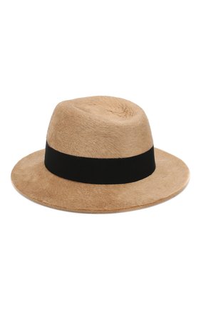 Женская фетровая шляпа SAINT LAURENT коричневого цвета по цене 65800 руб., арт. 580332/3YA58 | Фото 2 Женская фетровая шляпа SAINT LAURENT коричневого цвета, арт. 580332/3YA58 | Фото 2