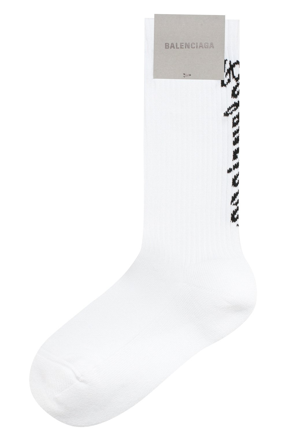 Женские носки BALENCIAGA белого цвета, арт. 577444/372B4 | Фото 1