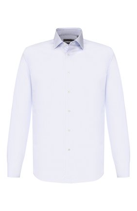 Мужская хлопковая сорочка CORNELIANI голубого цвета по цене 18300 руб., арт. 84P010-9811275/00 | Фото 1 Мужская хлопковая сорочка CORNELIANI голубого цвета, арт. 84P010-9811275/00 | Фото 1