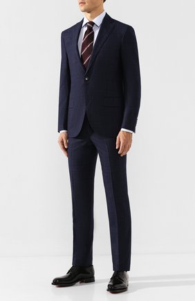 Мужская хлопковая сорочка CORNELIANI голубого цвета по цене 18300 руб., арт. 84P010-9811275/00 | Фото 2 Мужская хлопковая сорочка CORNELIANI голубого цвета, арт. 84P010-9811275/00 | Фото 2