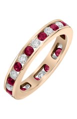 Женские кольцо MERCURY бесцветного цвета, арт. MR22375/RG/1RDRU0.05 | Фото 1 (Материал сплава: Розовое золото; Драгоценные камни: Бриллианты)