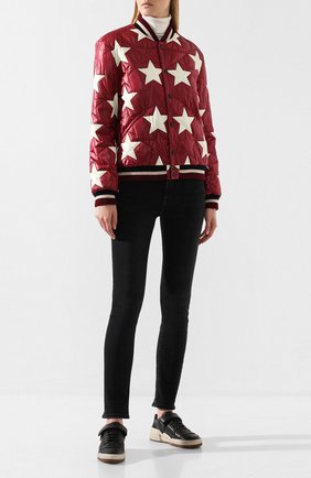 Женские кожаные кеды travis SAINT LAURENT черного цвета по цене 52600 руб., арт. 558255/04L10 | Фото 2 Женские кожаные кеды travis SAINT LAURENT черного цвета, арт. 558255/04L10 | Фото 2