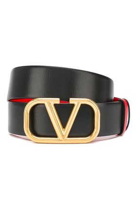 Кожаный ремень Valentino Garavani | Фото №1 Кожаный ремень Valentino Garavani | Фото №1