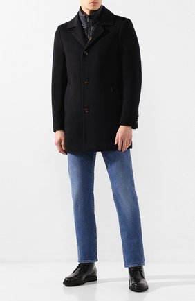 Мужские кожаные ботинки TOD’S черного цвета по цене 53850 руб., арт. XXM53B00D81LYG | Фото 2 Мужские кожаные ботинки TOD’S черного цвета, арт. XXM53B00D81LYG | Фото 2