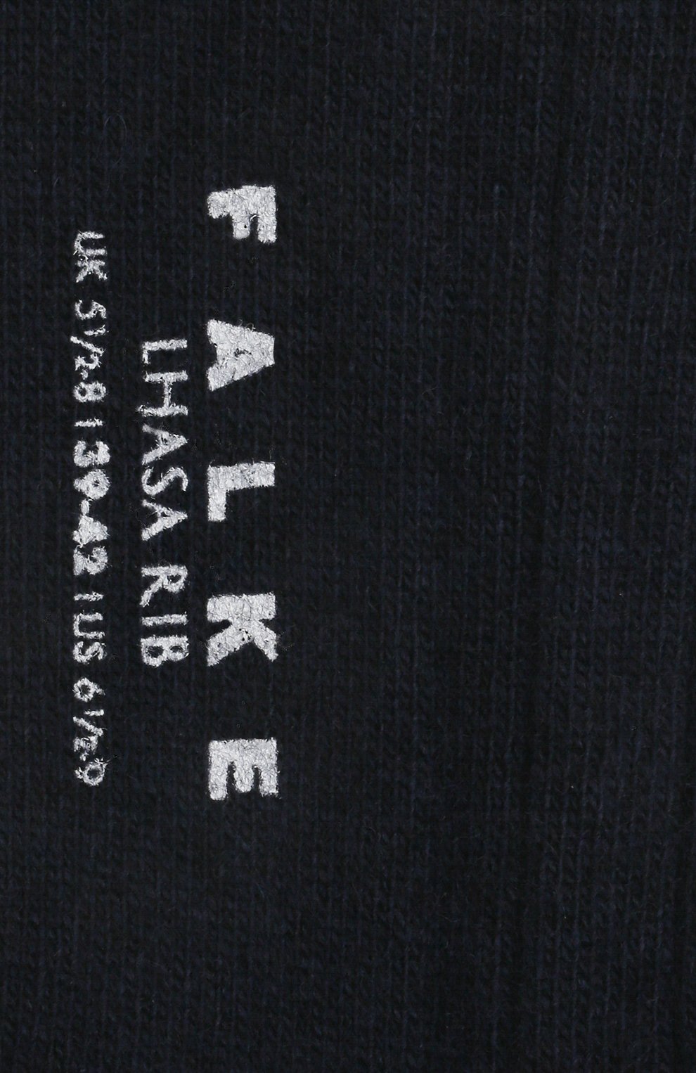 Мужские носки из шерсти и вискозы lhasa FALKE темно-синего цвета, арт. 14423 | Фото 2 (Материал внешний: Шерсть; Кросс-КТ: бельё; Статус проверки: Проверено, Проверена категория)