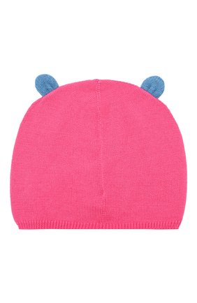 Детский комплект из шапки и шарфа MONCLER ENFANT фуксия цвета по цене 16400 руб., арт. E2-951-99805-06-A9293 | Фото 3 Детский комплект из шапки и шарфа MONCLER ENFANT фуксия цвета, арт. E2-951-99805-06-A9293 | Фото 3