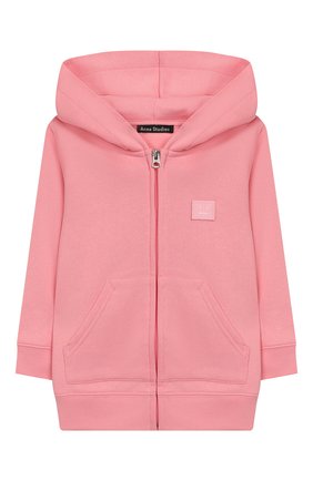 Детский хлопковая толстовка с капюшоном ACNE STUDIOS розового цвета по цене 9200 руб., арт. DI0004 | Фото 1 Детский хлопковая толстовка с капюшоном ACNE STUDIOS розового цвета, арт. DI0004 | Фото 1