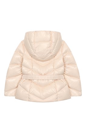 Детский комплект из куртки и комбинезона MONCLER светло-розового цвета по цене 36500 руб., арт. E2-951-75327-05-68950/18M-3A | Фото 3 Детский комплект из куртки и комбинезона MONCLER светло-розового цвета, арт. E2-951-75327-05-68950/18M-3A | Фото 3