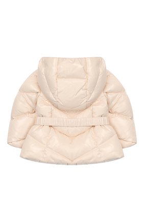 Детский комплект из куртки и комбинезона MONCLER светло-розового цвета по цене 36500 руб., арт. E2-951-75327-05-68950/3M-18M | Фото 3 Детский комплект из куртки и комбинезона MONCLER светло-розового цвета, арт. E2-951-75327-05-68950/3M-18M | Фото 3