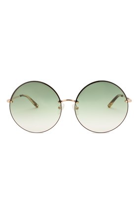 Женские солнцезащитные очки MATTHEW WILLIAMSON зеленого цвета, арт. MW242C2 SUN | Фото 3 (Тип очков: С/з)