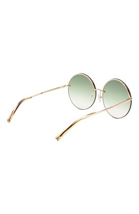 Женские солнцезащитные очки MATTHEW WILLIAMSON зеленого цвета, арт. MW242C2 SUN | Фото 4 (Тип очков: С/з)