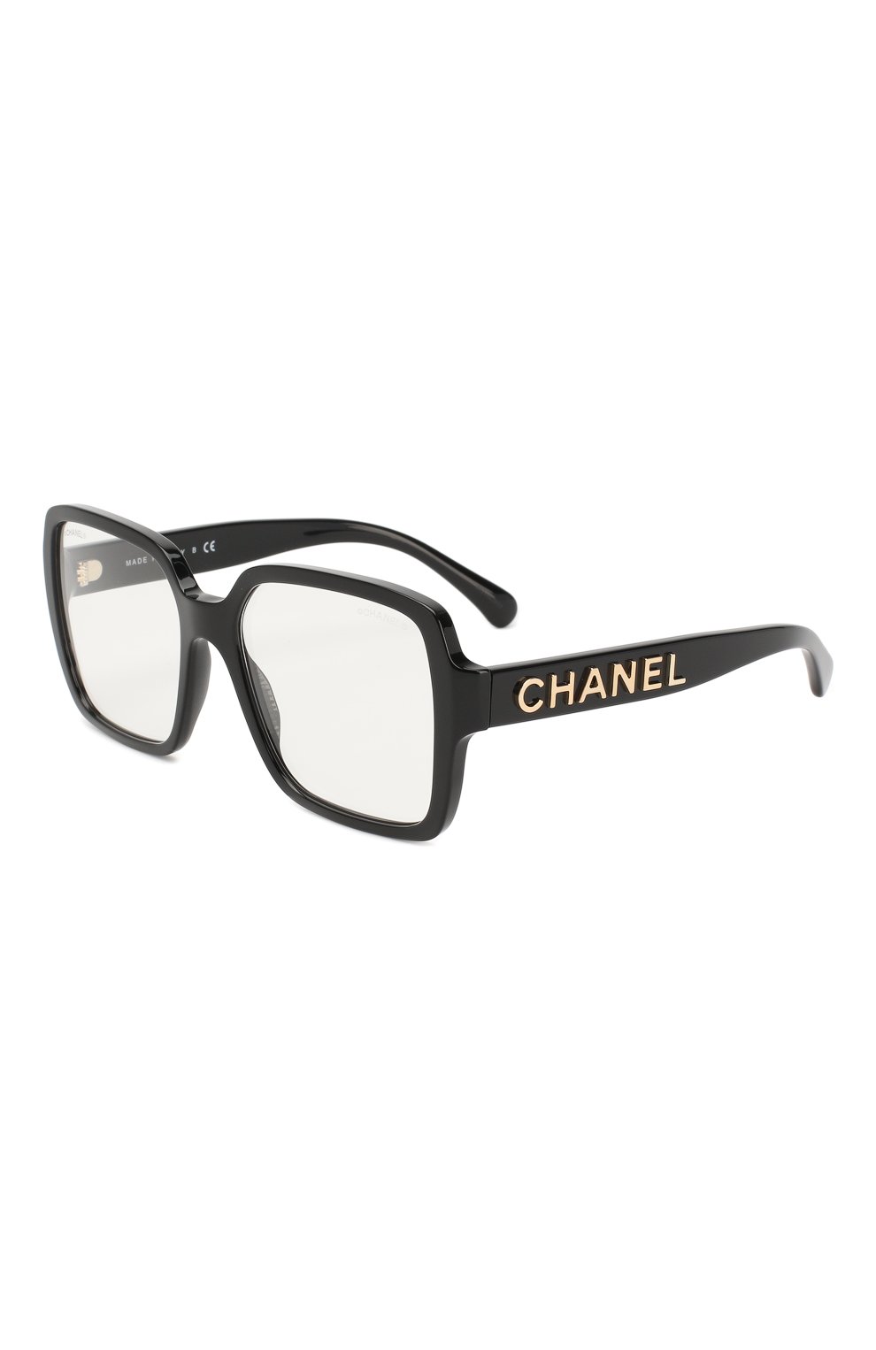 Очки Chanel, Солнцезащитные очки Chanel, Италия, Чёрный, Оправа-ацетат;, 10467493  - купить