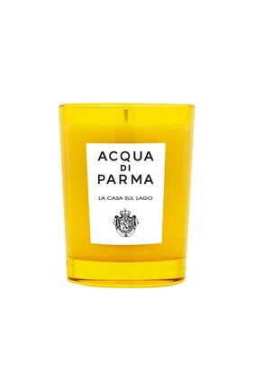 Мужская свеча парфюмированная la casa sul lago ACQUA DI PARMA бесцветного цвета по цене 4030 руб., арт. 62001 | Фото 1 Мужская свеча парфюмированная la casa sul lago ACQUA DI PARMA бесцветного цвета, арт. 62001 | Фото 1