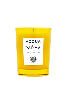 Свеча парфюмированная la casa sul lago ACQUA DI PARMA бесцветного цвета, арт. 62001 | Фото 1 (Статус проверки: Проверена категория; Ограничения доставки: flammable)