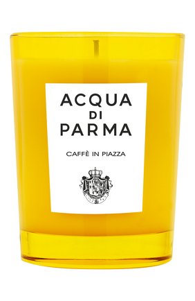 Мужская свеча парфюмированная caffé in piazza ACQUA DI PARMA бесцветного цвета по цене 4030 руб., арт. 62004 | Фото 1 Мужская свеча парфюмированная caffé in piazza ACQUA DI PARMA бесцветного цвета, арт. 62004 | Фото 1