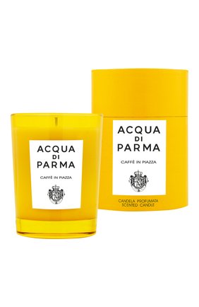 Мужская свеча парфюмированная caffé in piazza ACQUA DI PARMA бесцветного цвета по цене 4030 руб., арт. 62004 | Фото 2 Мужская свеча парфюмированная caffé in piazza ACQUA DI PARMA бесцветного цвета, арт. 62004 | Фото 2