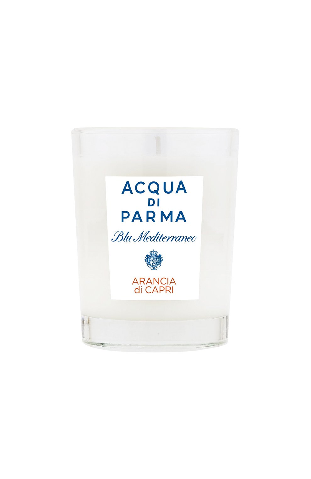 Мужская свеча парфюмированная arancia du capri ACQUA DI PARMA бесцветного цвета, арт. 62005 | Фото 1