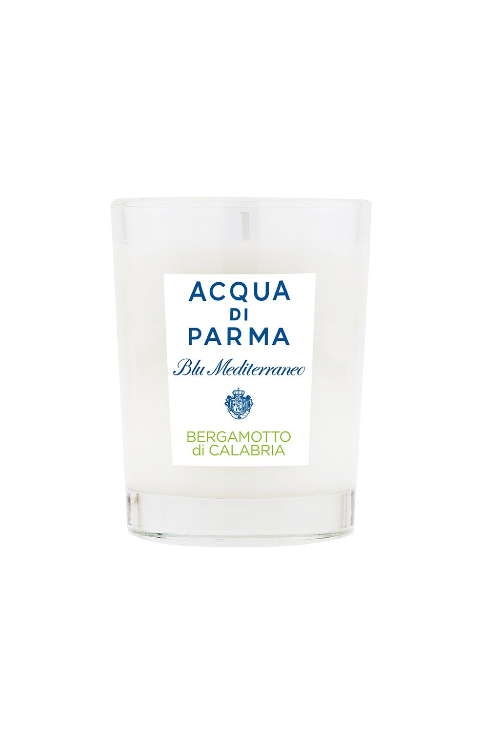 Мужская свеча парфюмированная bergamotto di calabria ACQUA DI PARMA бесцветного цвета, арт. 62006 | Фото 1