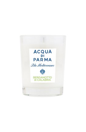Свеча парфюмированная bergamotto di calabria ACQUA DI PARMA бесцветного цвета, арт. 62006 | Фото 1 (Статус проверки: Проверена категория; Ограничения доставки: flammable)