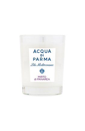 Свеча парфюмированная mirto di panarea ACQUA DI PARMA бесцветного цвета, арт. 62008ADP | Фото 1 (Статус проверки: Проверена категория; Ограничения доставки: flammable)